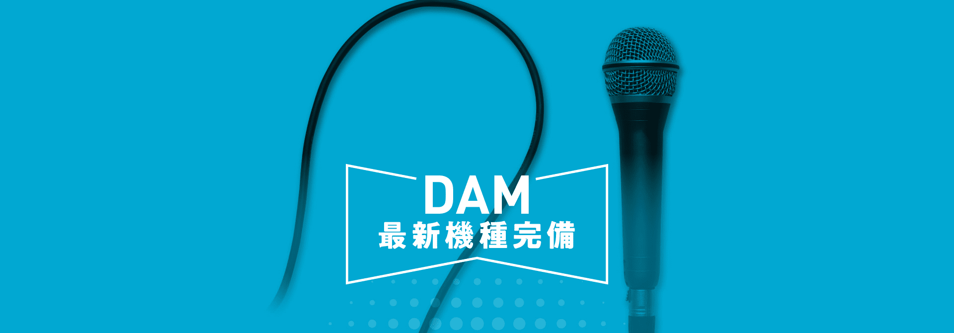 DAM 最新機種完備